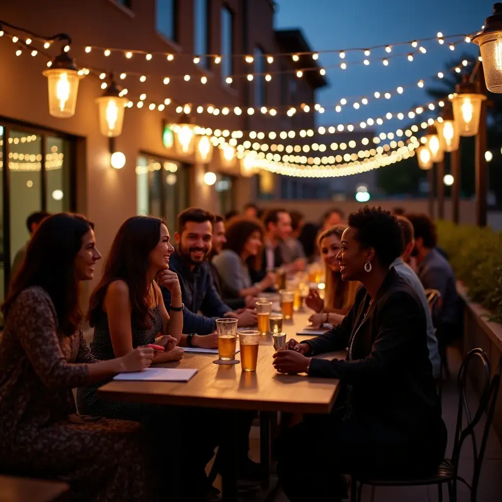 Modern office environment